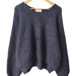 Pull oversize laine American Vintage east18E east noir XS S NEUF