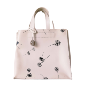sac à main en cuir furla blanc fleuri neuf