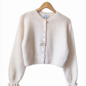 Très jolie gilet doudou laine mohair & Other Stories blanc M Neuf