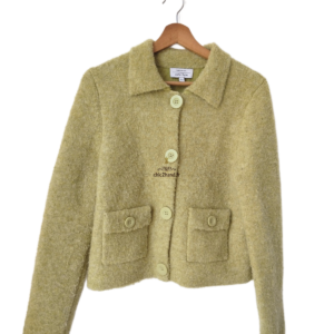 Gilet cardigan laine doudou & Other Stories S vert promme très bon état