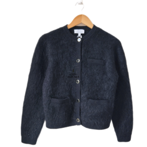 Très jolie gilet doudou laine mohair & Other Stories noir S Neuf
