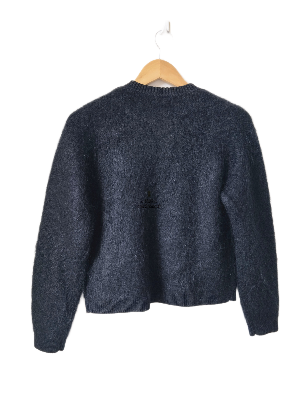Très jolie gilet doudou laine mohair & Other Stories noir S Neuf – Image 6