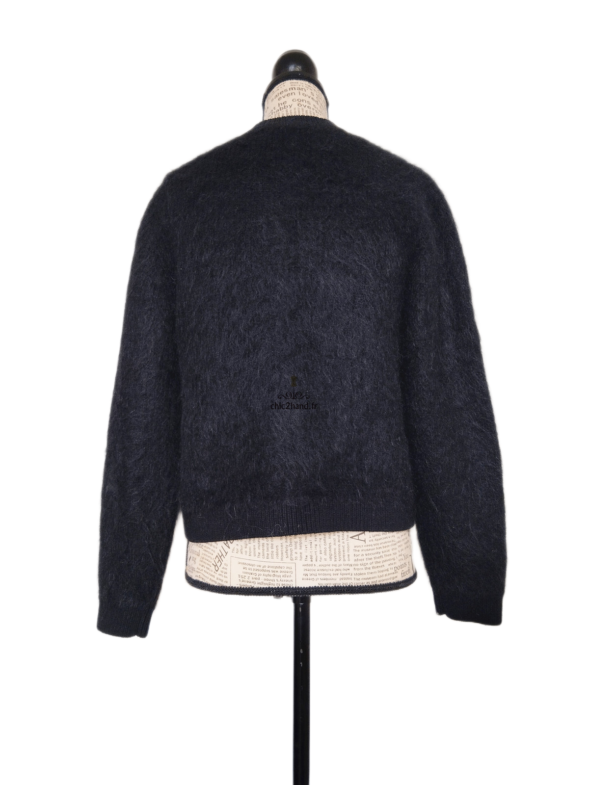Très jolie gilet doudou laine mohair & Other Stories noir S Neuf – Image 7
