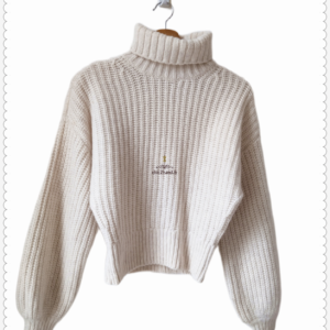 Pull col roulé & Other stories 100% laine alpaga blanc S Neuf