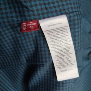 Trench imperméable classique doublure Comptoir des Cotonniers Gabien bleu FR44 TBE