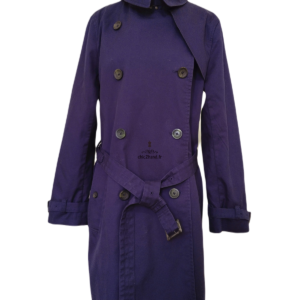 Trench imperméable classique Comptoir des Cotonniers Isore bleu marine M NEUF