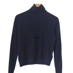 Pull col roulé 100% pur cachemire Uniqlo noir XS TBE