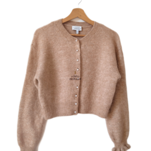 Très jolie gilet doudou laine mohair & Other Stories beige S Neuf