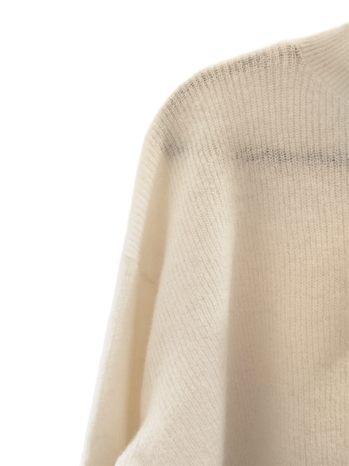 Pull col montant & Other stories laine alpaga blanc M neuf avec étiquettes – Image 6