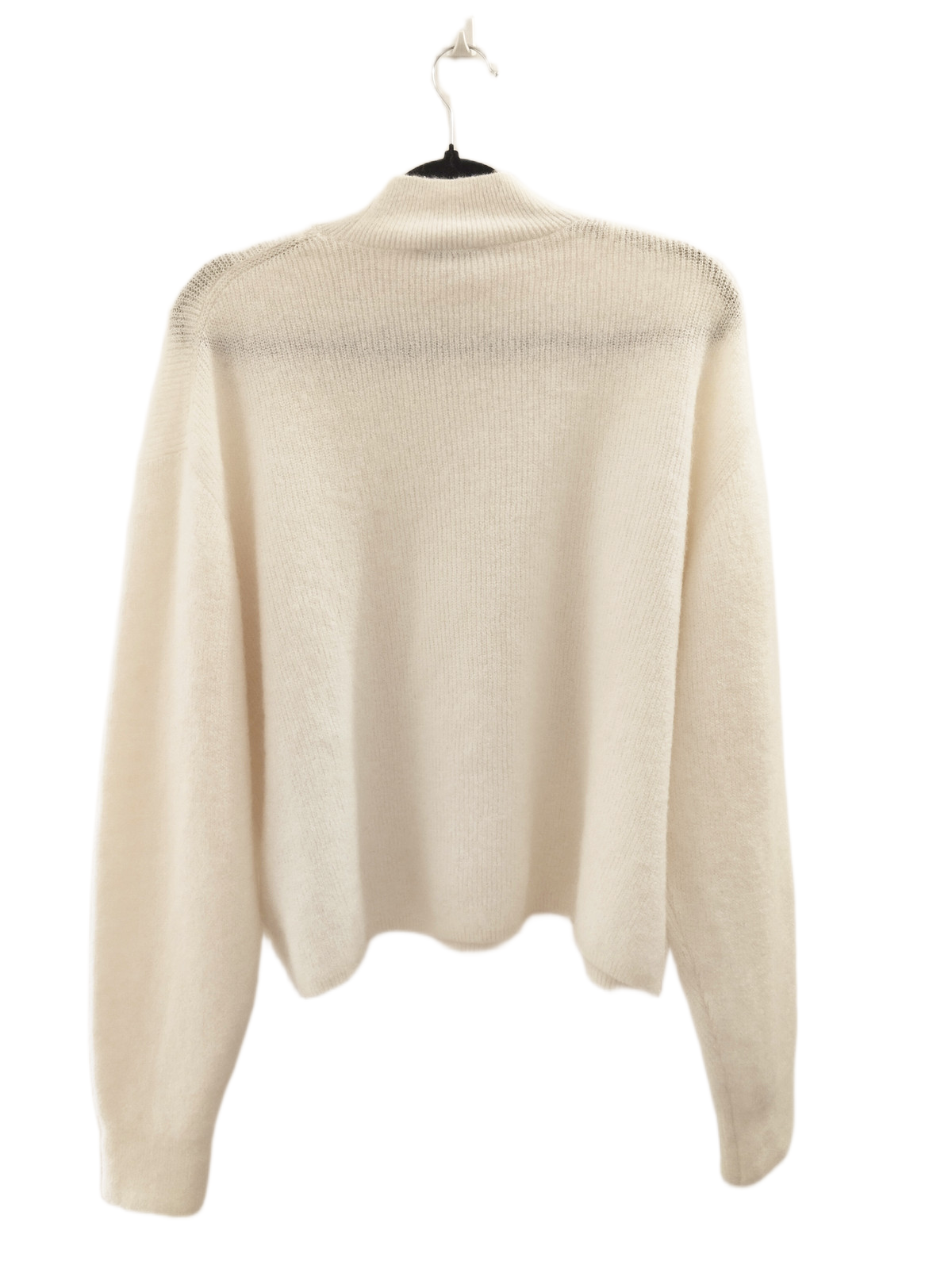 Pull col montant & Other stories laine alpaga blanc M neuf avec étiquettes – Image 8